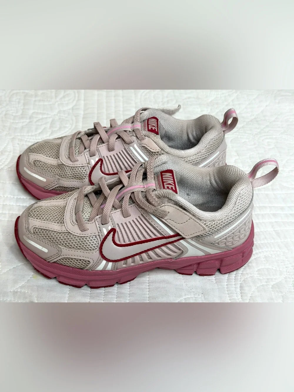 Little Kid's Nike Vomero 5 Silt Red/Silt Red-Peony (HF6999 601) Sz. 1
